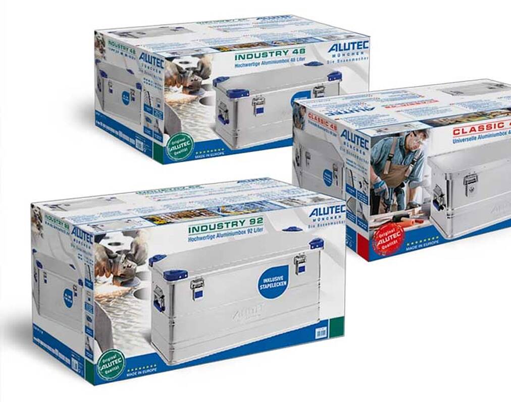 Aluminiumboxen Verpackungen
