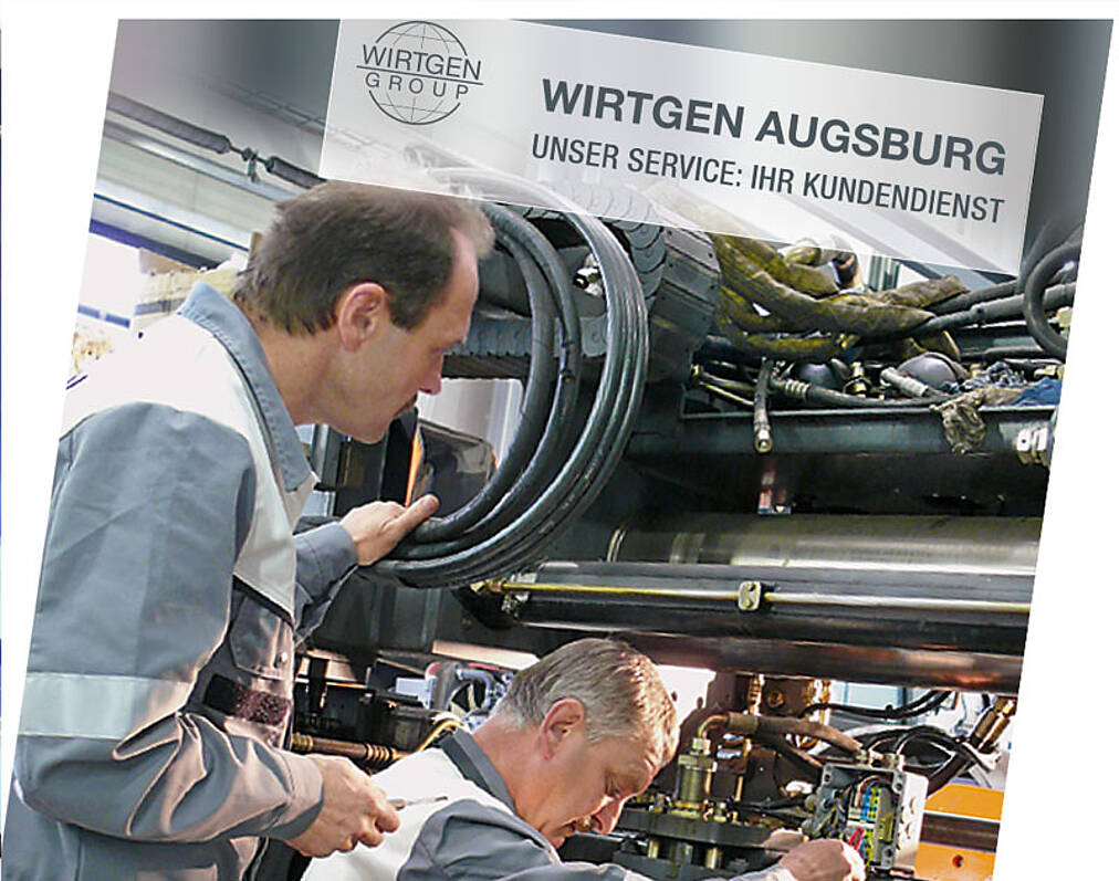 Aktionsflyer Wirtgen Broschüre