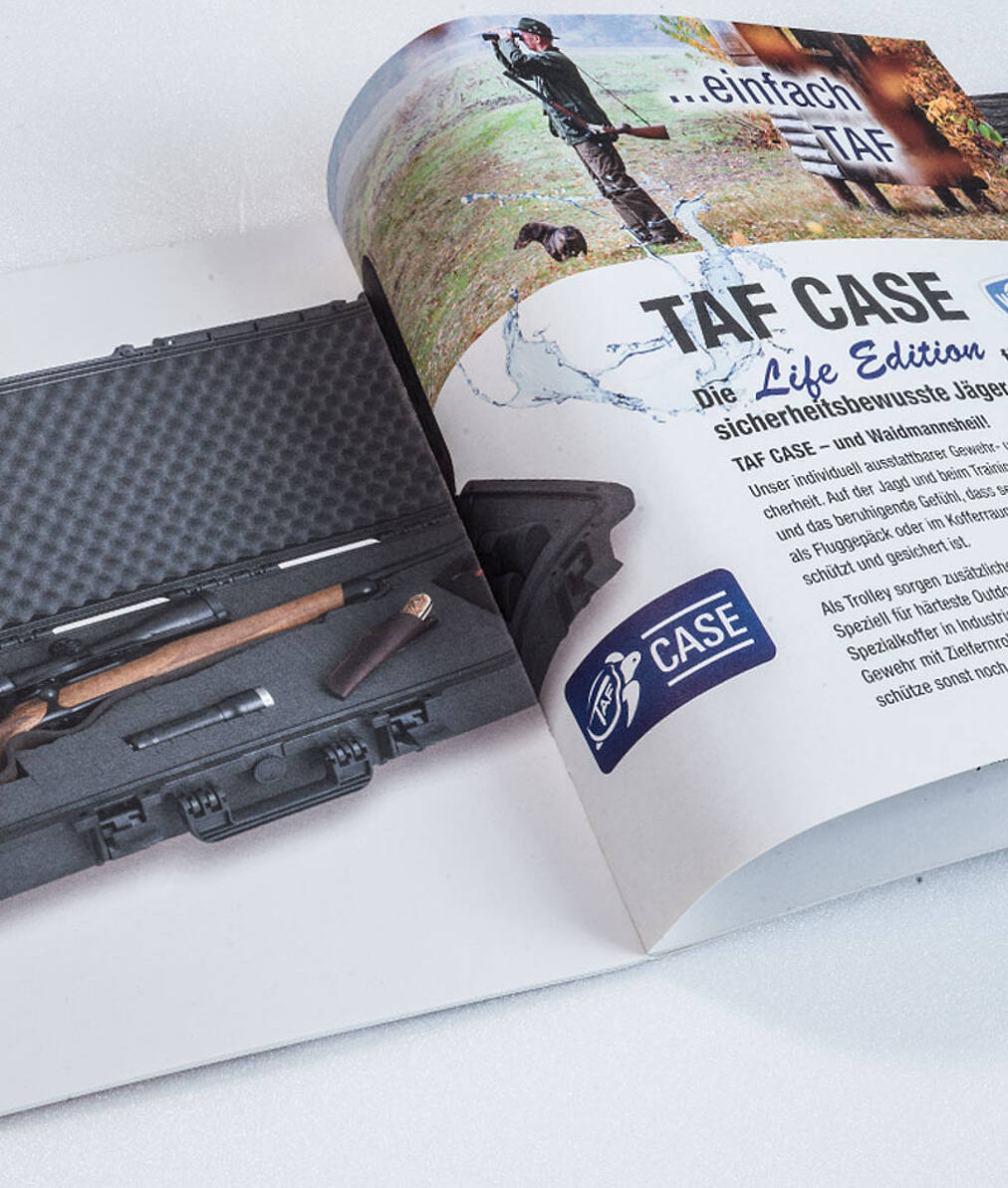 Magazine für Boxen und Behälter Imagebroschüre Freizeit und Outdoor
