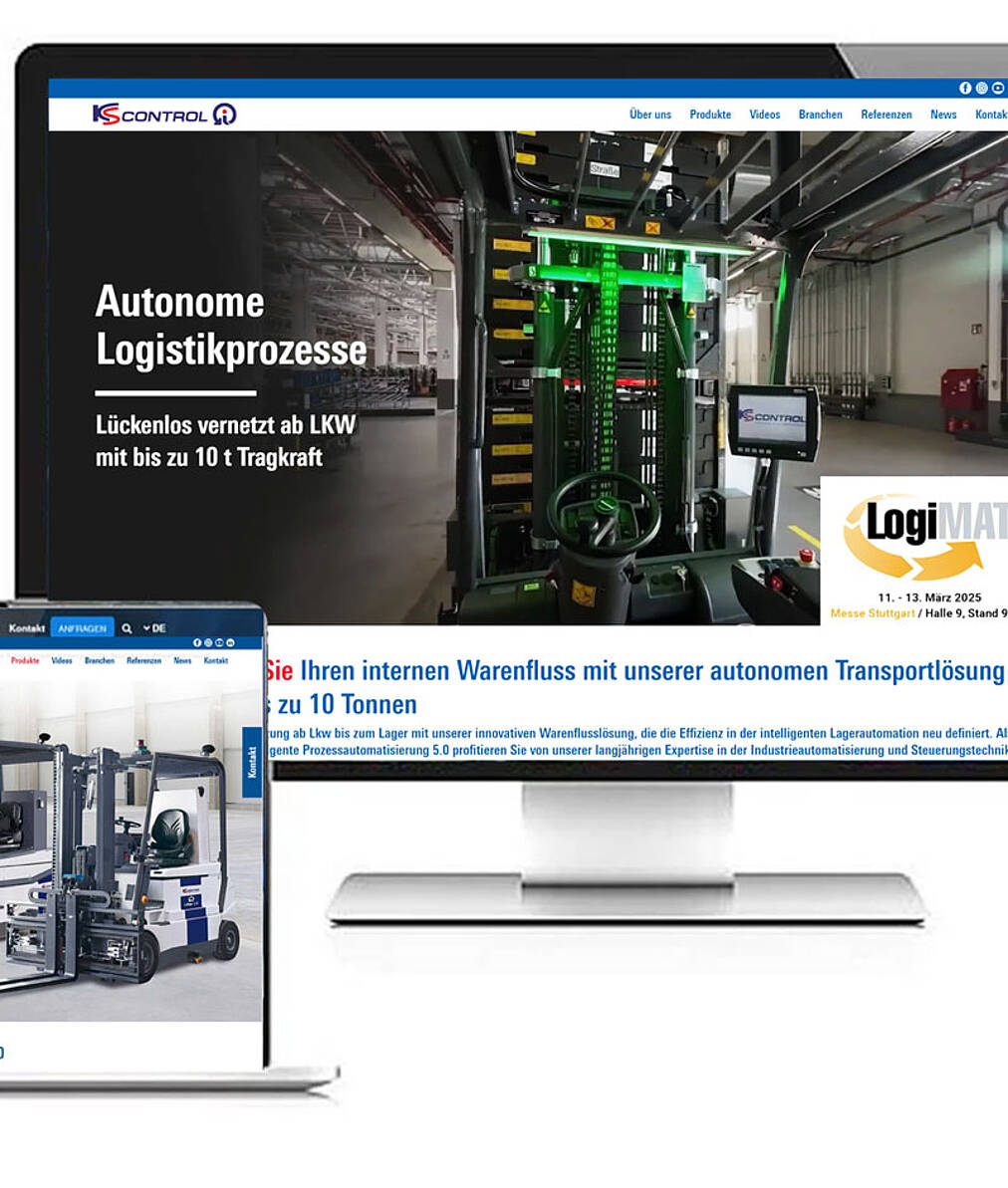 Webdesign KS Control Webseite