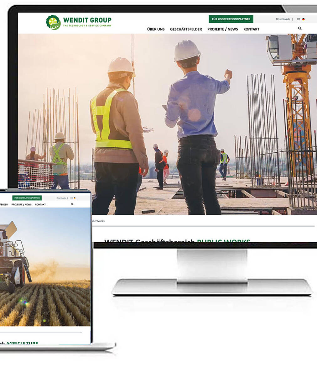 Webdesign und Schulungen Homepage Wendit