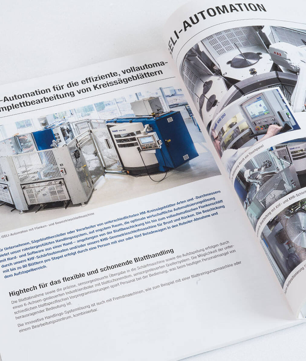 Imagebroschüren für Anlagenbau und Automation Image-/Produktkatalog Maschinenbau
