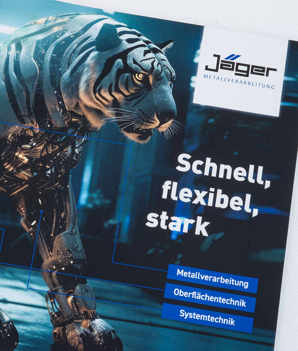 Imagebroschüren für Metallverarbeitung Imagebroschüre Metall- und Blechverarbeitung