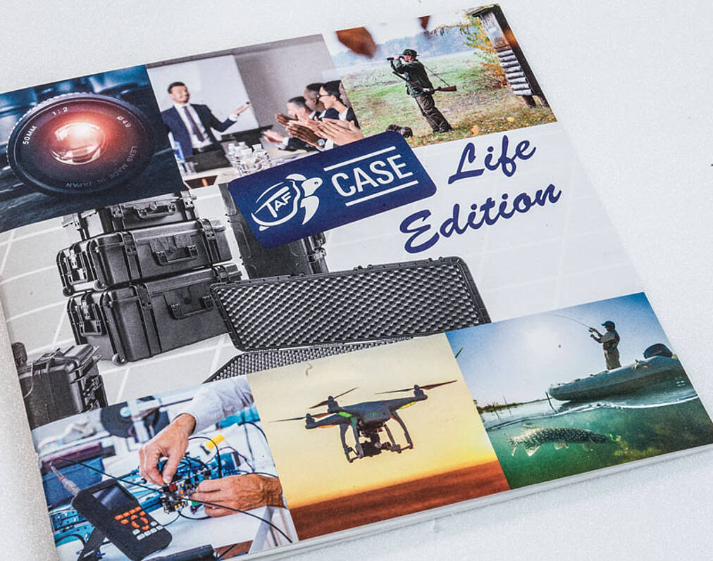 Magazine für Boxen und Behälter Imagebroschüre Freizeit und Outdoor