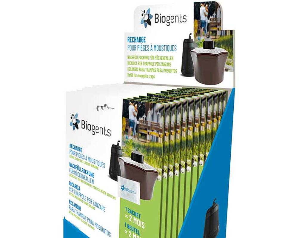Display biogents