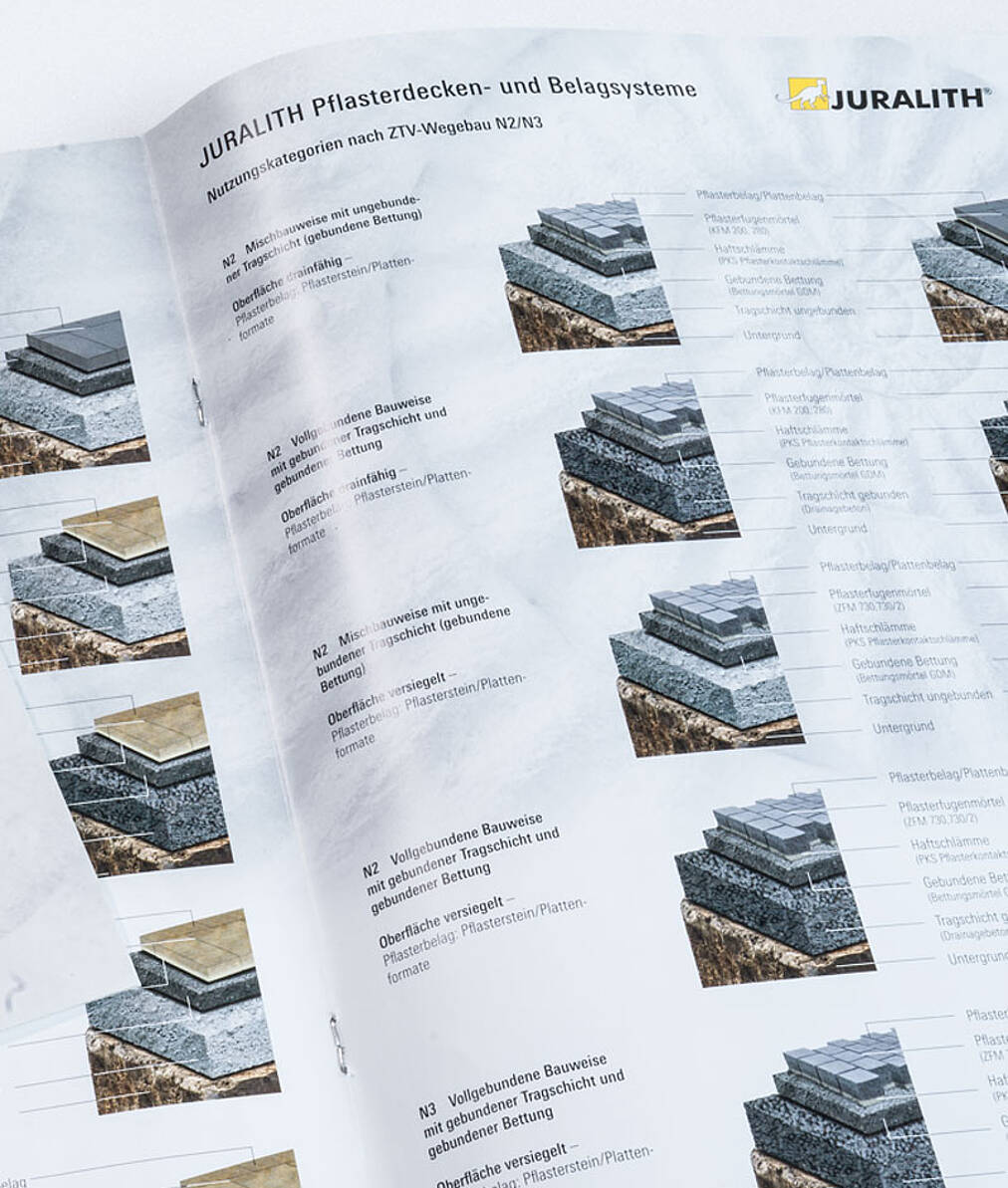 Produktkataloge für Baubranche Imagebroschüre GaLa-Bau